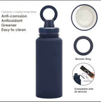 Fitura MagBottle | Magnetic Water Bottle with Phone Snap - Mount - Fitura