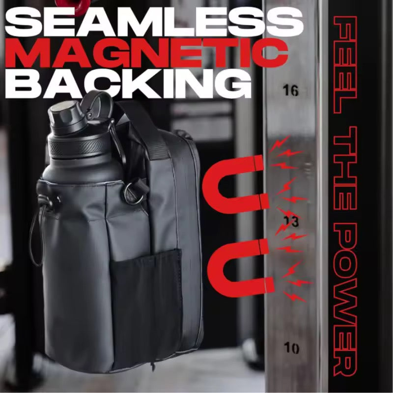 Magnetic gym bag